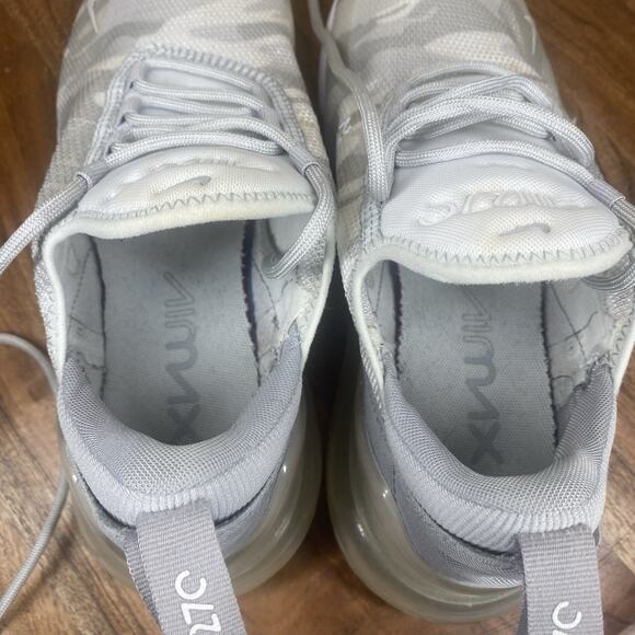 Nike Air 270 Camouflage Gray Women's Sneakers - Picture 7 of 10